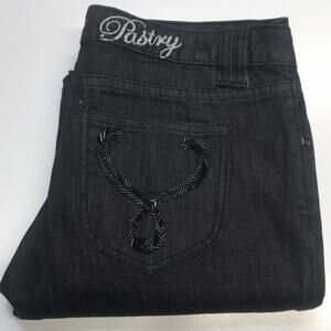 PASTRY Womens 27 Black Jeans